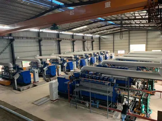 Generatore di metano Syngas/Gas naturale/Biomassa/Biogas con motore a combustione interna
